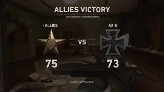 Call of Duty WWII: Team DeathMatch Gameplay (No Commentary)