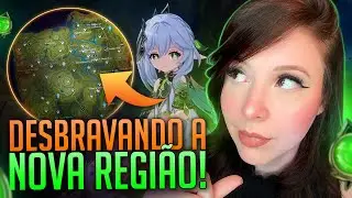 AS PRIMEIRAS IMPRESSÕES JOGANDO NA REGIÃO NOVA DE DENDRO! (SUMERU) - Genshin Impact