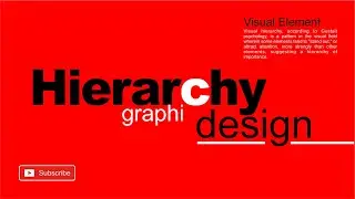 What is Hierarchy? Graphic Designing Visual Elements || Hindi Me || Shashi Rahi