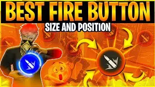 SECRET Fire Button Size | Perfect Fire Button Size and Position Free Fire | New Headshot Setting