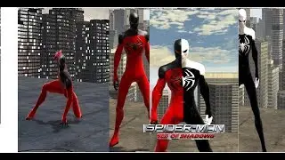 обзор на скин Black Scarlet Kaine Suit в Spider-Man: Web of Shadows