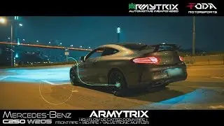 Heavily Modified M-Benz C250 (C205) Coupe X ARMYTRIX Exhaust By Foda Motorsport