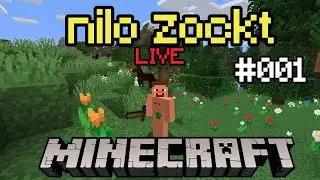 Minecraft Live Stream (deutsch) #001 - Es geht wieder los!