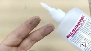 O JEITO NINJA DE TIRAR SUPER COLA DOS DEDOS !