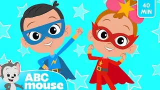 🌟 I Am A Superhero! | 40-Minute Song Compilation for Kids 🎵 | ABCmouse TV