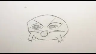 A Very Angry Frog - Animation Exercise