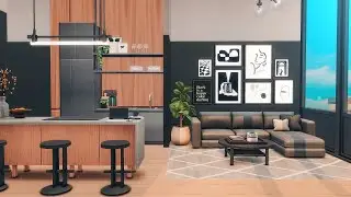 DOWNTOWN STUDIO APARTMENT in THE SIMS 4 ✨The Sims 4 Stop Motion