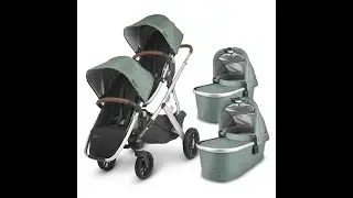 Все возможности коляски UPPAbaby Vista V2 для двух детей.