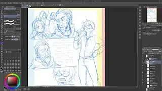 LIVE MANGA DRAWING