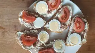 Бутерброды со Шпротами, Рецепт Вкуснейших Бутербродов со Шпротами или Тунцом