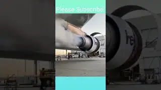 A rare footage of plane engine start🔥 