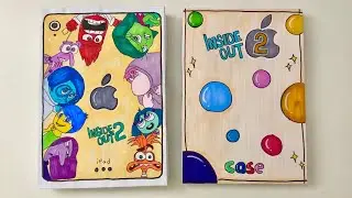 [❗️tutorial❗️] iPad x Inside Out 2 unboxing + tutorial! | How to make paper ipad | asmr