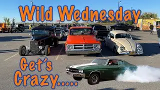 Wild Car Show on a Wednesday Night