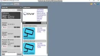 Retrieve DeskCamera RTSP urls from Onvif Device Manager