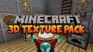Default 3D Minecraft Texture Pack 1.8 / 1.7.10