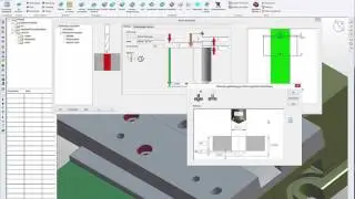Bohrungsassistent im CAD/CAM-System vectorcam