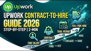 Upwork Contract to Hire Guide Step by Step 2026  2 Min
