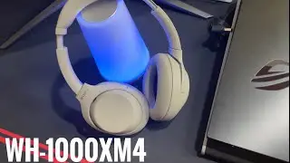 Sony WH-1000XM4 Wireless Noise-Canceling Over-Ear Headphones |review and setup | touch sensor