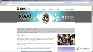 1  Установка Kodu Game Lab
