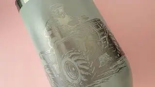 Working a cup with laser #xtoolf1