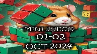 Puzzle Mini Game - Minijuego Hamster Kombat 02/10/2024