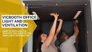 VicBooth Ceiling Installation