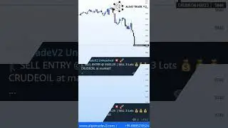 Algotradev2 Trading Signals 215+ Point Profit in Shorting Crude Oil!
