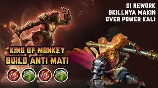 SUN pakek build item anti mati diKEROYOK susah MATI - MOBILE LEGEND