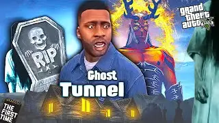 GTA5 : FRANKLIN MEET SCARY TUNNEL GHOSTS IN GTA 5 | GTA 5 IN TAMIL