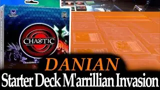 Chaotic TCG | UNBOXING e REVIEW:  Deck Pré-Construído DANIAN (M'arrillian Invasion Starter Deck)