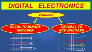 ENCODERS ( OCTAL TO BINARY ENCODER  & DECIMAL TO BCD ENCODER)