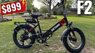 Best E-Bike Under $999! GoTrax F2 2.0 Foldable E-Bike!