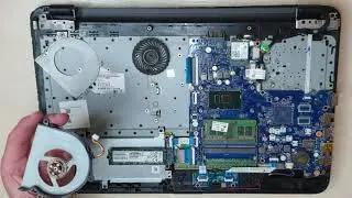 HP 250 G5 / HP 255 G5 Disassembly and cleaning / thermal paste replacement