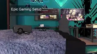 Gaming Room Scene(3D environment show reel)