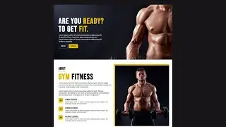 Landing Page Design Using HTML CSS Responsive