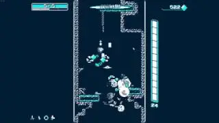Downwell Gameplay (Normal Mode)