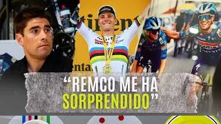 MIKEL LANDA on REMCO EVENEPOEL | Contrasts with his more relaxed cycling.