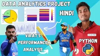 Virat Kohli's Performance Analysis Using Python | Data Analysis Project - 8  | @12amhbd