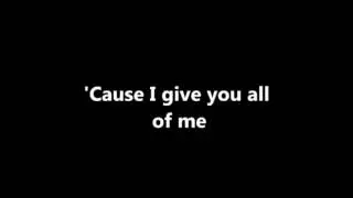 John Legend - All Of Me Lyrics