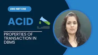 ACID properties of transaction in DBMS