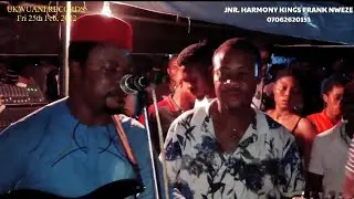 Emperor Chuks Igba enjoying ‘Azukaego' 38m:35s by Harmony Kings at Ogbeani Okwonwa festival ©2022