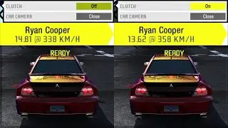 You're FASTER with the CLUTCH turned ON? NFS ProStreet Drag Race