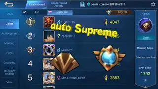 CARA MENGUBAH LOKASI MOBILE LEGEND DENGAN APK FAKE GPS ( Auto dapat title supreme)