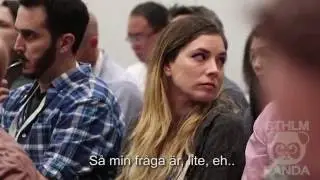 Olle avbryter föreläsare i USA