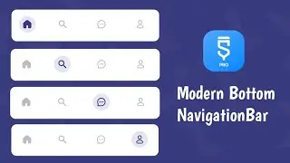 Modern Bottom Navigation Bar Design in Sketchware Pro