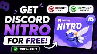 How I Got Discord Nitro for FREE (100% Legal) | No Credit Card Required