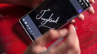 Writing BTS Boy Band Members Name💜| #handwritten #sachinjas