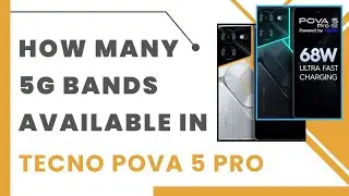 Tecno Pova 5 Pro 5G Bands