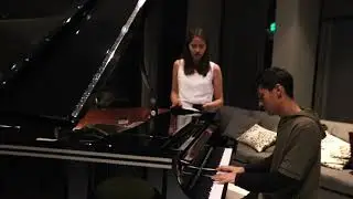 Scared to be lonely (live acoustic cover) X Marina B. Ft. Gun Osa