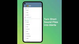 Telegram Notification sounds (2022 update)